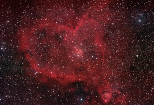 Wikimedia Commons - Heart Nebula - Uploaded by Hike395