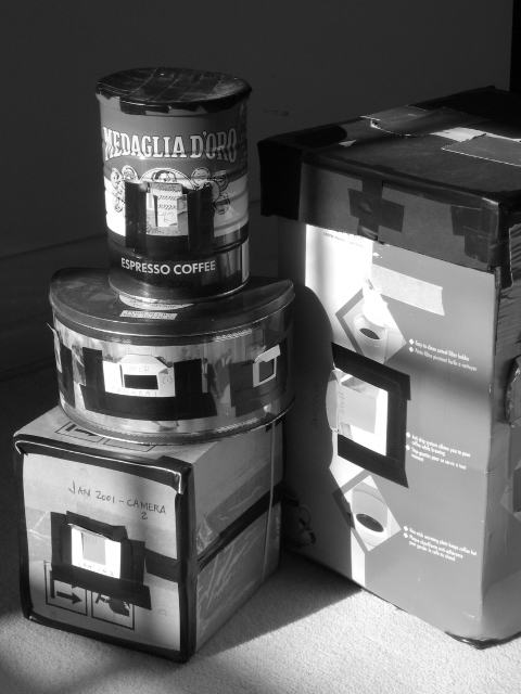 4. PInhole Cameras made by M.L.Holton