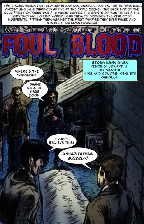 Karl Vincent Foul Blood