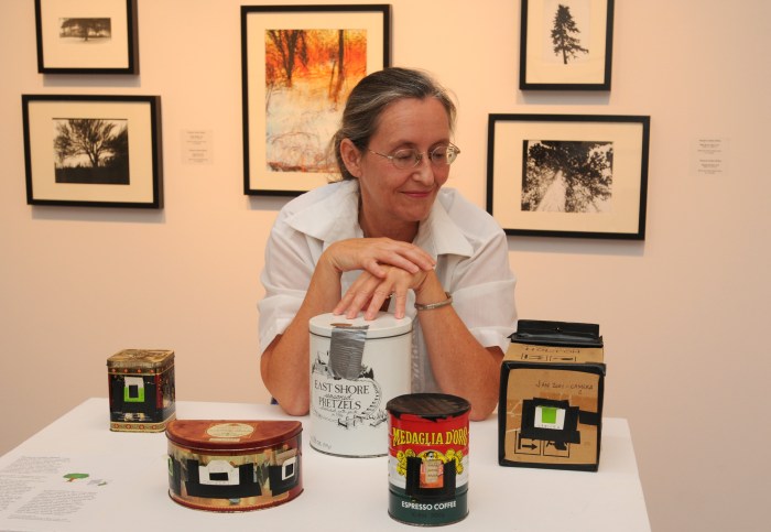 PHOTO A - Artist MLHolton with Pinhole Cameras & Photos (2010)